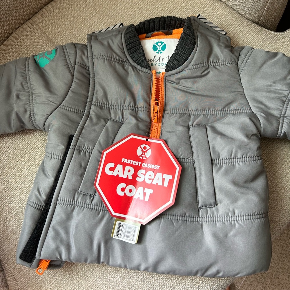 Buckle Me Baby car seat coat